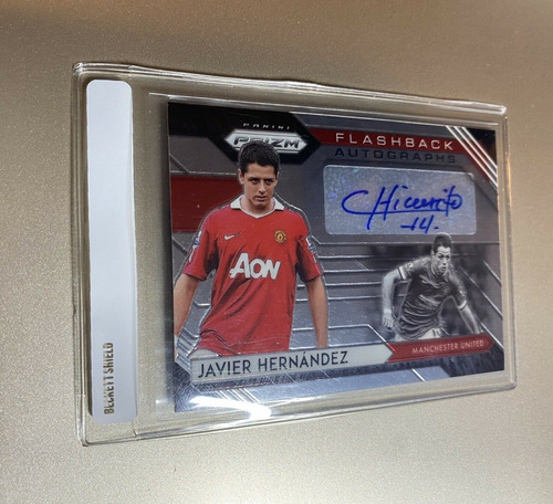 Tarjeta Prizm Chicharito Hernandez Manchester United Premier