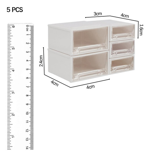 Caja De Almacenamiento De La Casa De Muñecas Y Claro