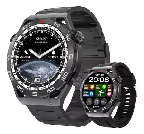 Reloj Inteligente Gps Para Hombre Nfc Ecg+ppg Para Huawei .