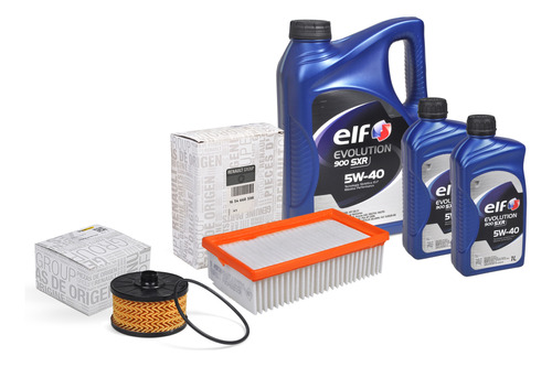 Kit Filtros + Aceite 5w40 Renault Duster 1.3 Turbo H5h