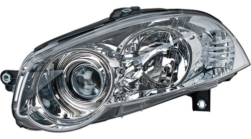 Faro Fiat Strada 08-14/ Fondo Cromado P/halogeno 019110305
