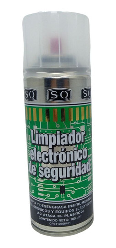 Limpiador De Contactos Electronicos Sq Lata 180cc