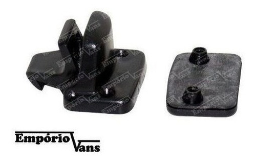 Imagem 4 de 6 de Kit Trinco E Suporte Trava Do Vidro Kia Besta Gs Todas