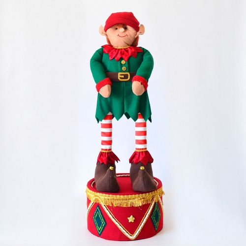 Figura De Duende Navideño