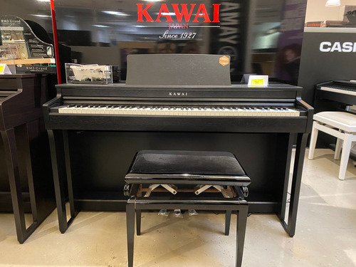 Piano Kawai Cn201 Teclado 88 Tecla Bluetooth Mueble Banqueta Color Negro