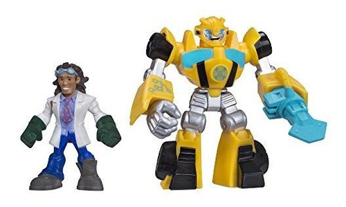 Figuras Transformers Rescate Bumblebee Y Doc Greene