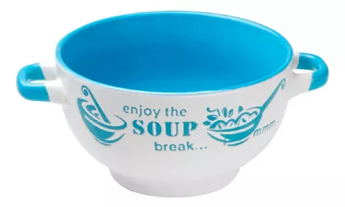Sopera de cerámica para sopa con tapa, cuencos de 1 litro con asas, aptos  para microondas para el hogar, cocina, restaurante, fiesta, familia