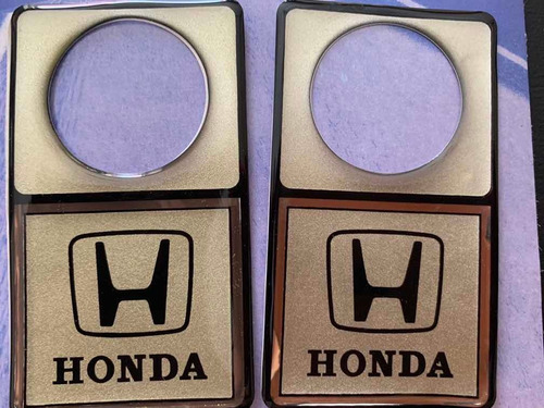 Chapetón (chapa) Puerta Honda Par Con Adhesivo