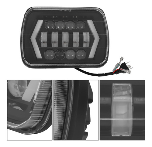 Faros Led Halo De 7x6 Pulgadas, Faros Led Cuadrados De 5x7 P
