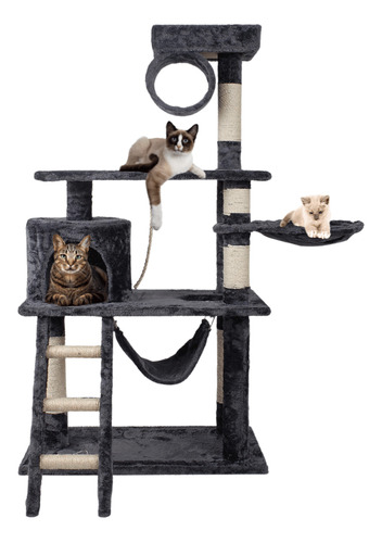 Rascador Torre Con Hamaca Para Gatos