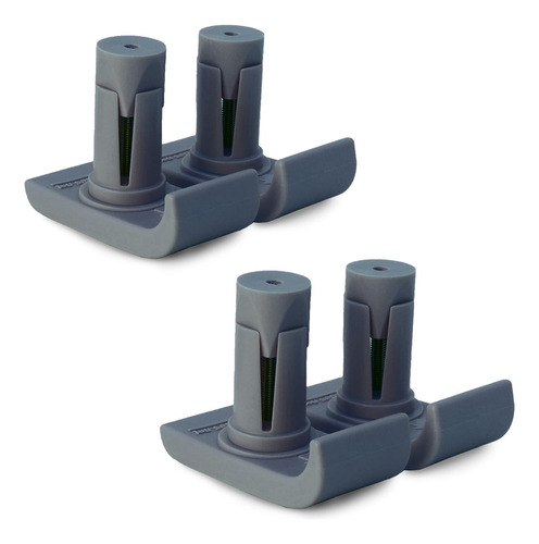 Paquete: Flexfit Universal Walker Ski Glides - 2 Pares (gris