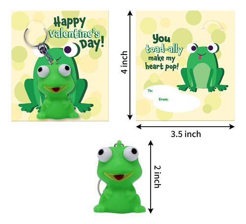 Tarjetas De Regalo Para El Día De San Valentín Con Llaveros