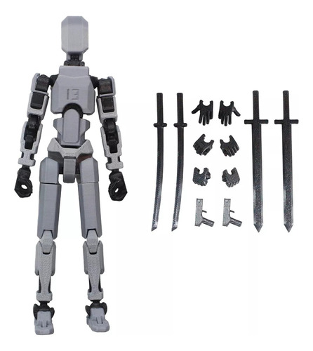 Jy Robô Multiarticulado Maniquí Impresso - 3d