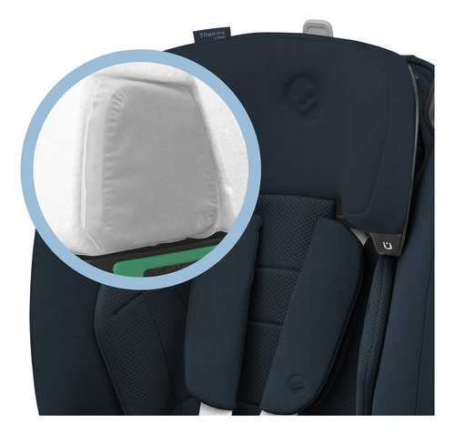 Silla Auto Combinadas Titan Pro I-size Authentic Blue