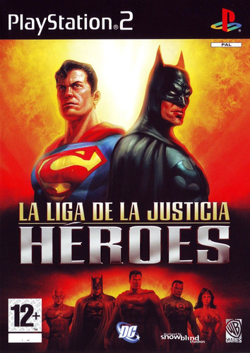 Ps2 Juego Liga De La Justic Heroes / Play 2 / Español Fisico