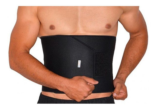 Faixa Cinta Abdominal Neoprene Unissex Ajustável