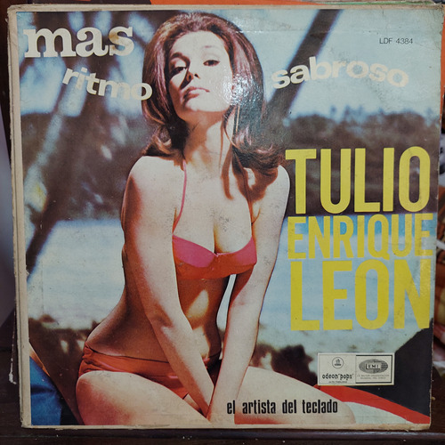 Vinilo Tulio Enrique Leon Mas Ritmo Sabroso C5