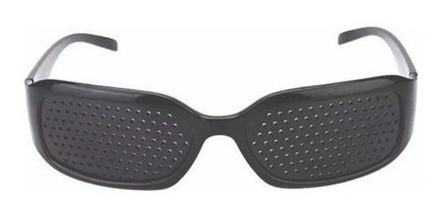 Lentes De Rejilla 4 Modelos Ejercita La Vista Corrige Vision Negro 2
