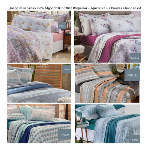 Imagen 7 de 10 de Sommier Colchon King Koil Kensington Sabanas Y Almohadas