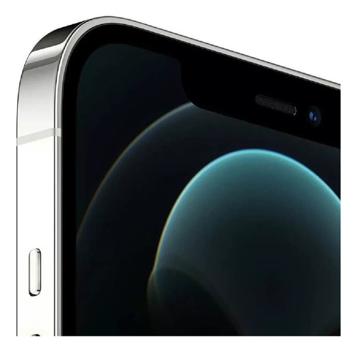 Apple iPhone 12 Pro Max 128 Gb Plata Con Caja Original Detalle Y Batería 100% Bc + Protector (Reacondicionado)