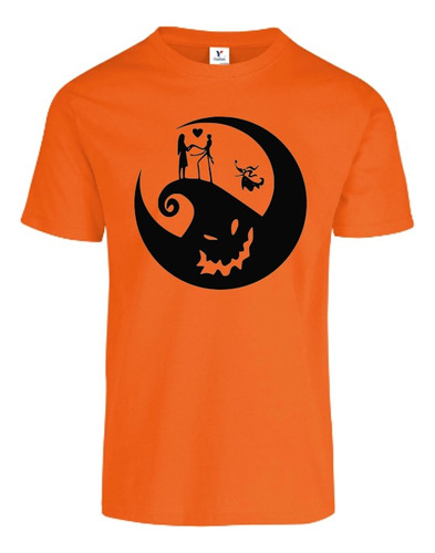 Playera De Moda Halloween Jack Hombre Comoda Fiestas Oferta