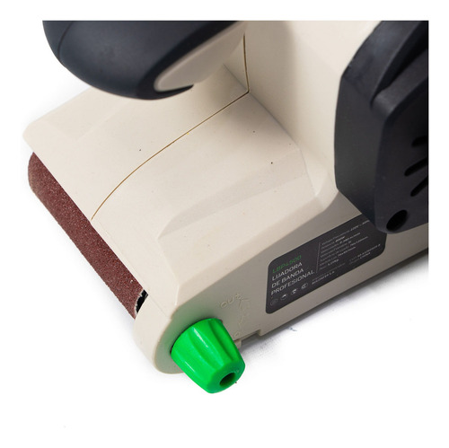 Lijadora De Banda 76 X 457 Mm Salkor Profesional Color Blanco Frecuencia 50 Hz
