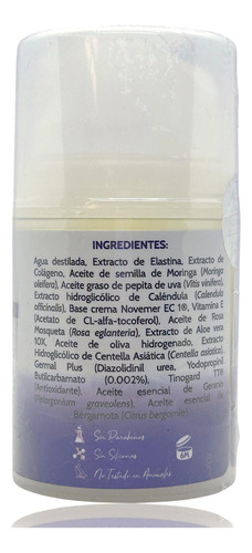 Crema Facial Anti Edad 50 G Piel Normal Y Mixta Pure Health