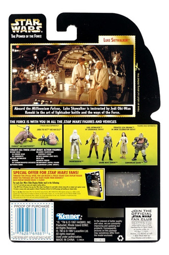 Star Wars Power Of The Force Frame Luke Skywalker & Helmet