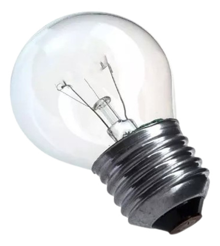 Lâmpada Bolinha 15w Clara E27 - Sadokin Luz Branco-quente