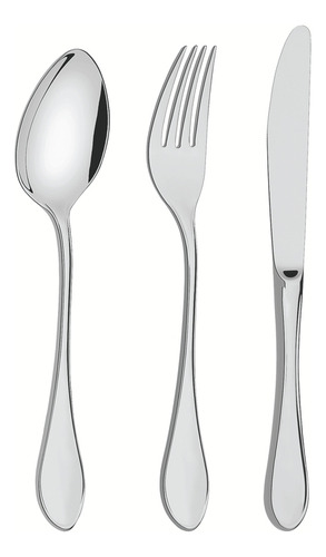 Faqueiro Aço Inox 101 Peças Sem Estojo Italy Tramontina