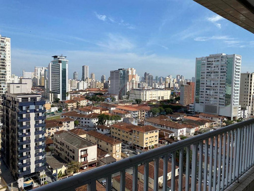 Imagem 7 de 11 de Apartamento Com 2 Dormitórios, Sala Com Sacada, Prédio Com Lazer, 1 Vaga À Venda, 69 M² Por R$ 520.000 - Encruzilhada - Santos/sp - Ap10899