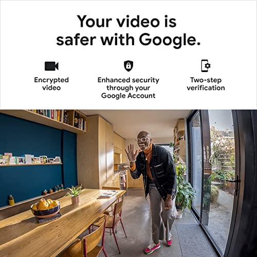 Câmera De Segurança Google Nest (com Cabo) - 2ª Geração - Ni