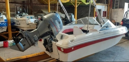 Imagen 2 de 9 de Lancha Open 460 Litoral Motor Hidea 60 Hp 4 Tiempos Cuidada