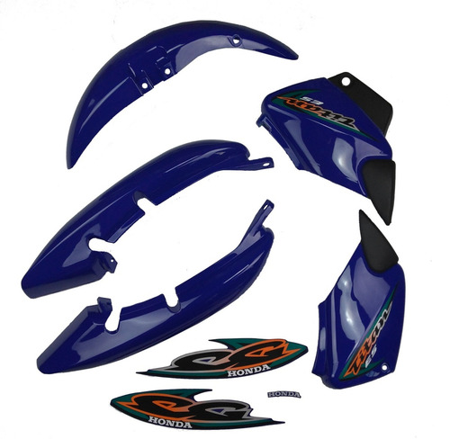 Imagem 10 de 27 de Kit Plastico Carenagem Cg125 Titan 125 Todas As Cores