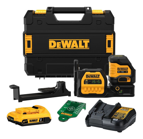 Nivel Laser Verde Inalámbrico 20v Con Accesorios Dcle34020g