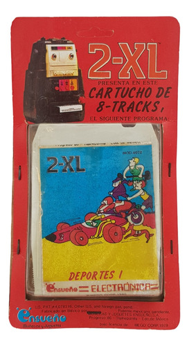 Cartucho De 8 Tracks 2xl Deportes Vintage Ensueño 1980