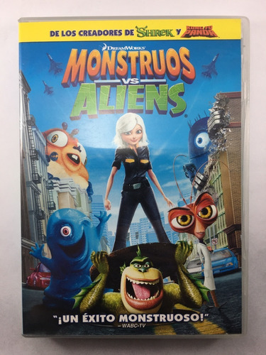 Dvd Monstruos Vs Aliens