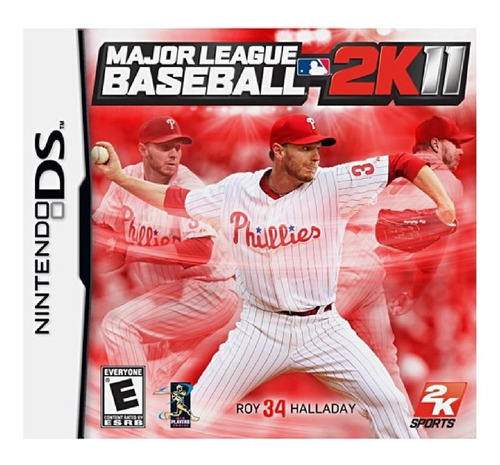 Jogo Major League Baseball 2k11 Nintendo Ds Midia Fisica