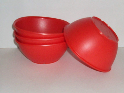 Tupperware Legacy Cereal O Tazones De Sopa Juego De 4 Chiles