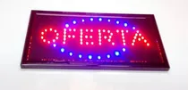 Comprar Cartel Luz Led Alta Luminosidad Abierto Farmacia Sube Kiosco