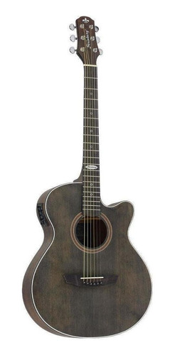 Violão eletroacústica Strinberg Black SA200C para destros tobacco louro indiano