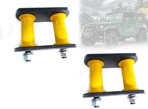 Imagem 1 de 6 de Jumelo Especial Chapa Curta C Buchas Toyota - Kit Com Par
