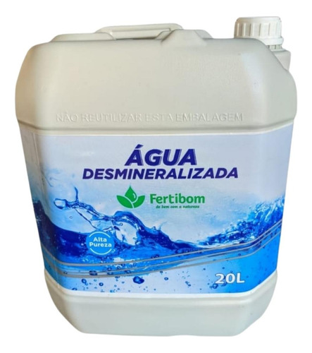 Agua Desmineralizada 20 Litros Para Radiadores