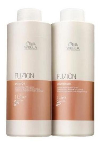 Kit Wella Shampoo E Condicionador Fusion