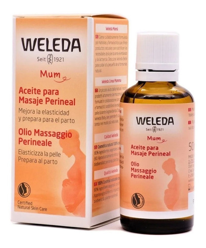 Aceite De Masaje Perineal 50 Ml, Weleda