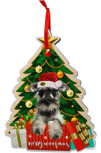 Adornos De Perro Schnauzer Árbol De Navidad, Adorno De...