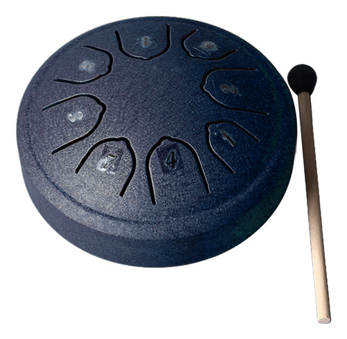 Lengüeta De Tambor Hand Pan, 4.5 Pulgadas, 8 Tonos, Tecla C,