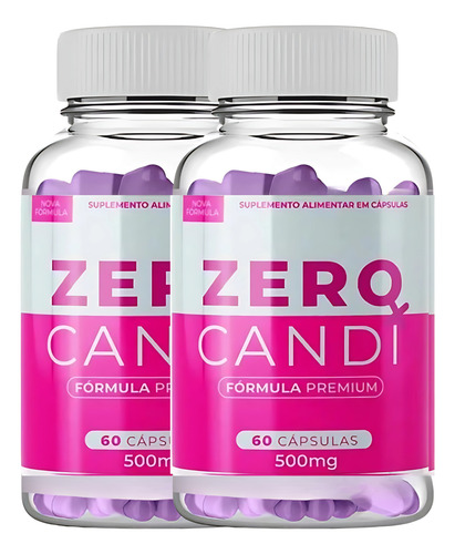 Kit 3 Zero Candi Original - Combate A Candidíase - Nt Fiscal Loja Oficial