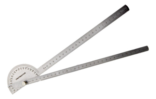 Transportador De Ángulos, Regla Para Carpintería De 30 Cm,