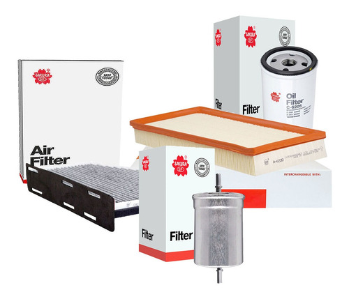 Kit Filtros Aceite Aire Gasolina Cabina Tt Coupe 3.2 V6 2007